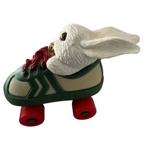 Hallmark Keepsake Ornament Roller Skating Rabbit 1984 NIB - Picture 1 of 3